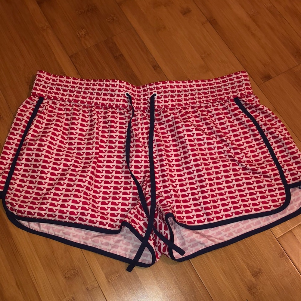 Whale print shorts